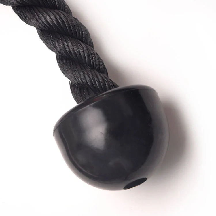 Nylon pull rope fitness equipment with silent pulley and 2.5-metre climbing rope