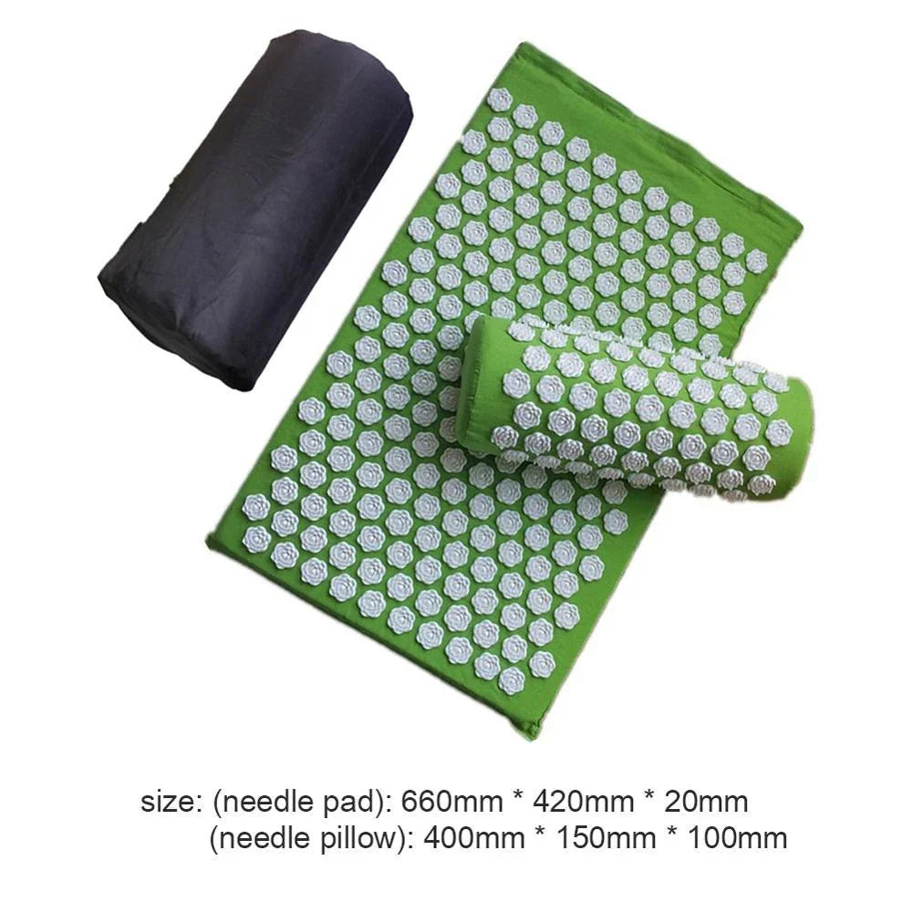 Premium Lotus Acupressure Mats and Pillows for relaxation and rejuvenation