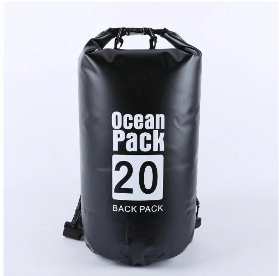 2L waterproof dry bag in various colours for outdoor activities