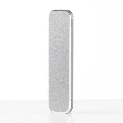 Premium aluminum alloy folding smartphone stand with adjustable viewing angle and one-second unfolding design