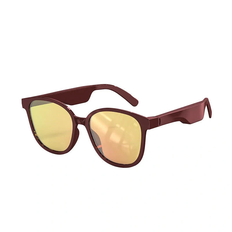 Bluetooth 5.0 smart sunglasses with waterproof design for sports and calls