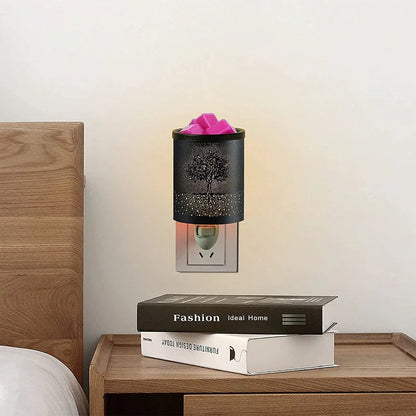 Metal Wall-Plug Wax Melt Warmer in various elegant patterns