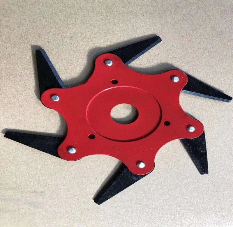 Durable Manganese Steel Mowing Blade with Flexible Design