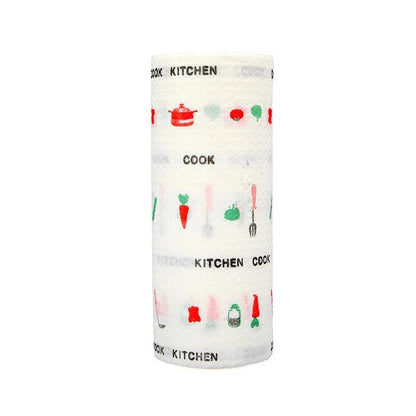 Disposable Non-Woven Rag in various colors, showing absorbency and durability