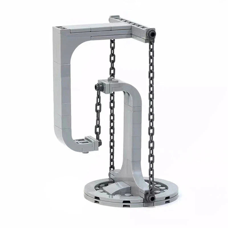 Anti-gravity tension balance building blocks in grey, measuring 11x13x4.5cm