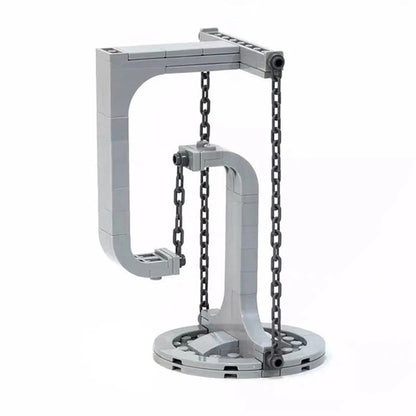 Anti-gravity tension balance building blocks in grey, measuring 11x13x4.5cm