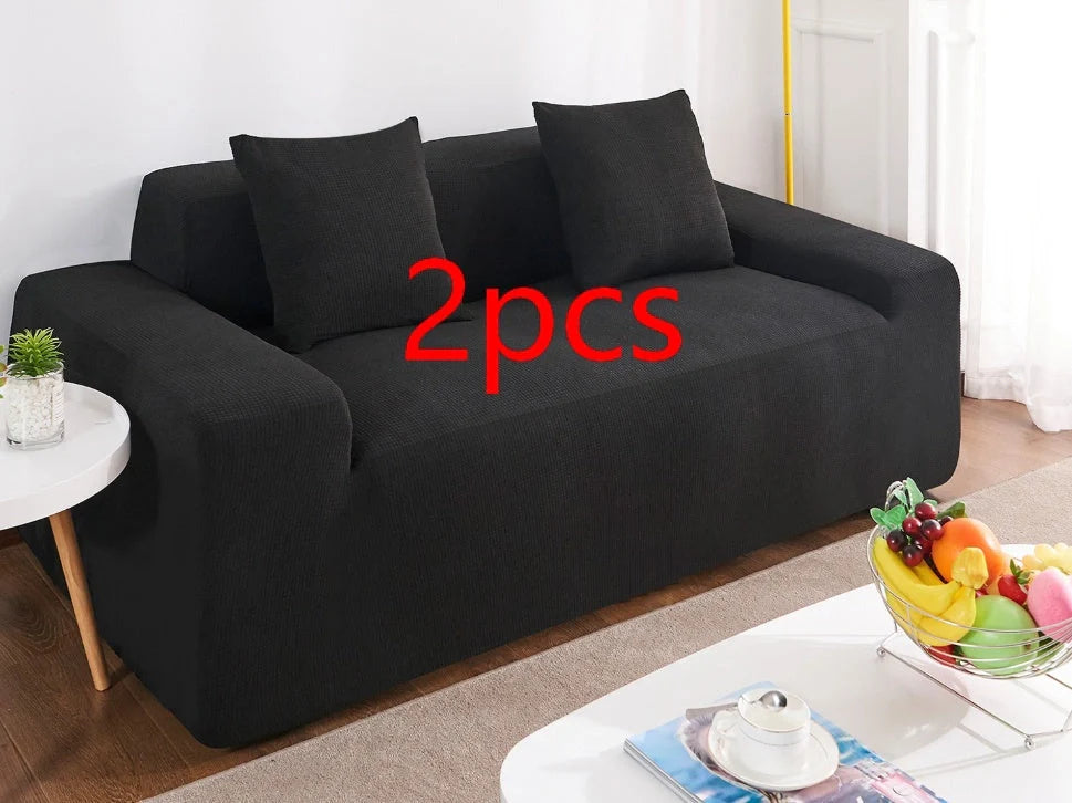 Waterproof polar fleece sofa slipcover in various colours protecting your living room furniture