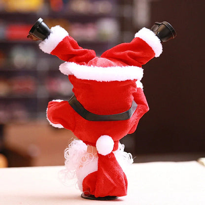 Electric Music Santa Claus Toy with interactive technology sense lamp, perfect for holiday gifting