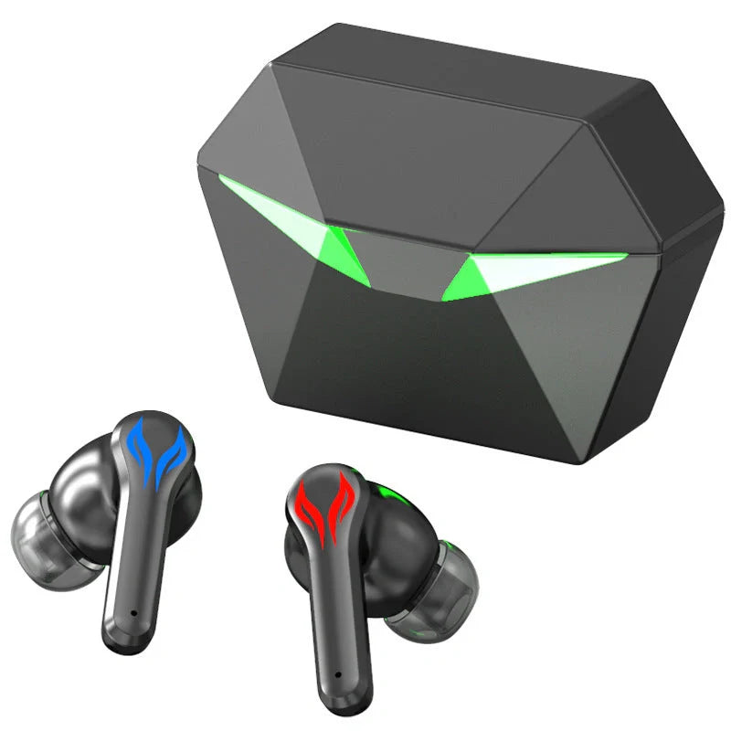 COJINMA J116 wireless earbuds in black, white, and pink with charging case
