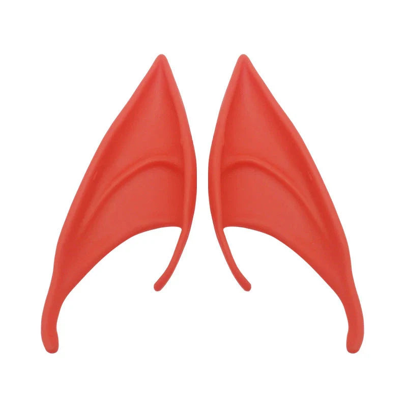 Elf ears in various colours and sizes, made from high-quality, non-toxic latex for a comfortable and realistic Halloween costume accessory