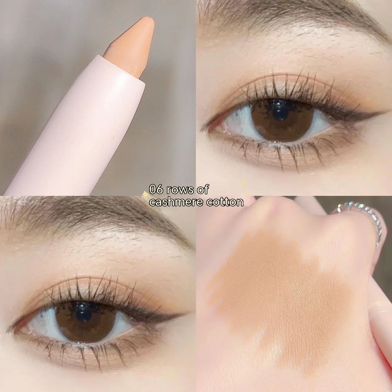 Crouching Silkworm Eyeliner Pen in 15 shades for brightening eye makeup