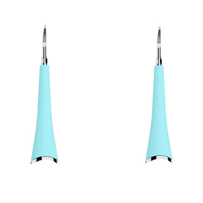 Waterproof Electric Toothbrush Cleaner with Vibrating Head, Silica Gel and ABS Materials, Ergonomic Handle for Effective Plaque and Tartar Removal