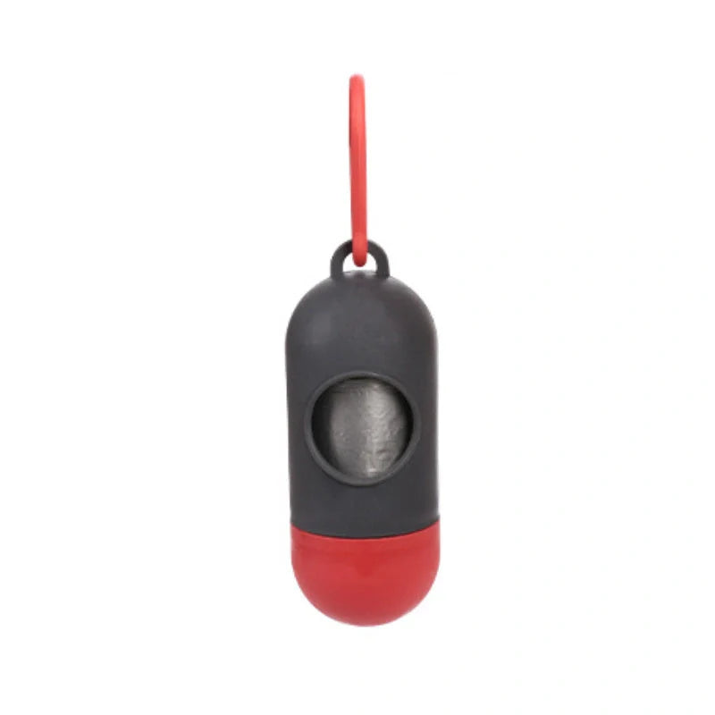 Eco-friendly dog poop bags in various colours for pet waste cleanup