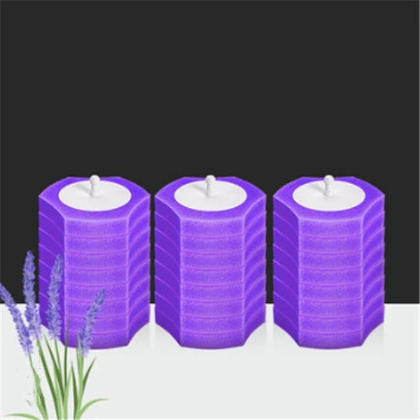 Premium disposable toilet brush with plastic, sponge, and scratch-resistant cloth for effective and hygienic bathroom cleaning