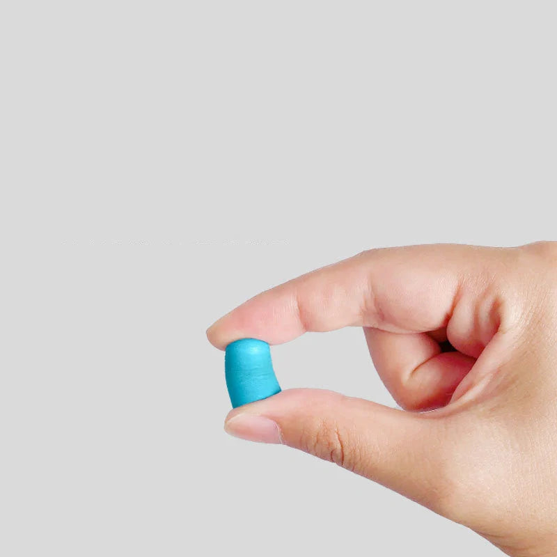 Soft sponge ear plugs with 60% noise reduction in various colours