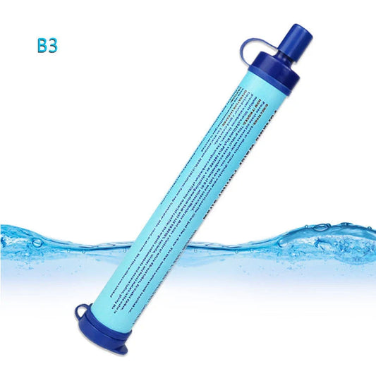Outdoor portable water purifier with seven-stage filtration system