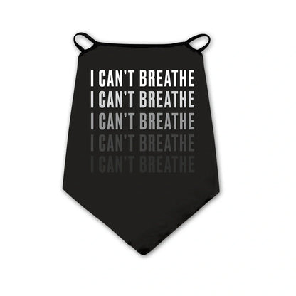 I can't breathe scarf - lightweight polyester accessory for all seasons
