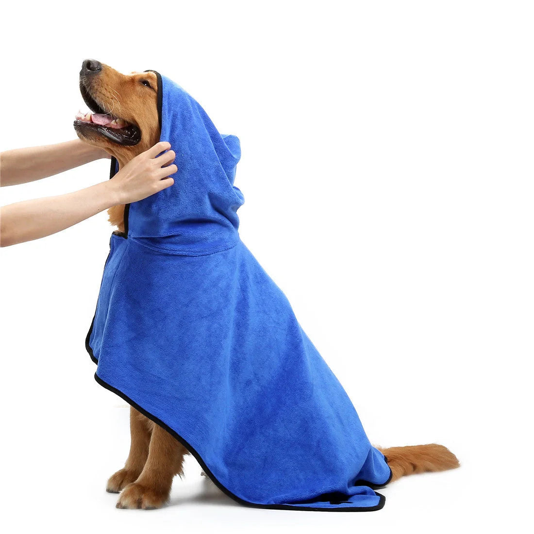 Super absorbent quick-drying pet bath towel in various sizes and colors