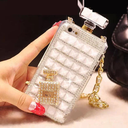 Luxury diamond rhinestone smartphone case in various colors