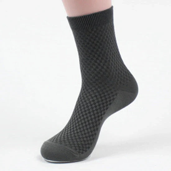 Men's bamboo fibre business socks in various colours for ultimate comfort and style