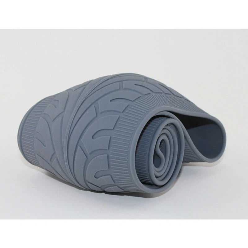 Anjiemei Silicone Steering Wheel Cover in various colours on a car steering wheel