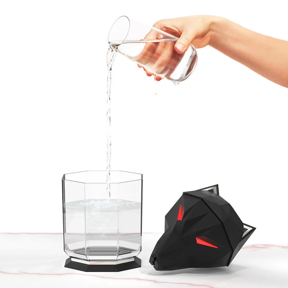 War Wolf Air Humidifier with colourful night lights and ultrasonic mist