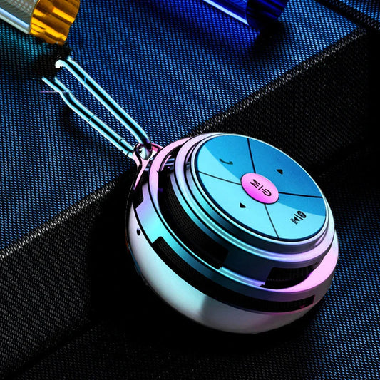 Premium portable Bluetooth speaker with advanced audio processing, durable design, and long-lasting battery life