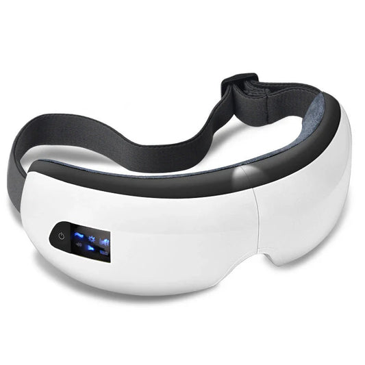 Bluetooth Eye Massager with Air Pressure, Vibration, and Heating Therapy for Soothing Eye Care