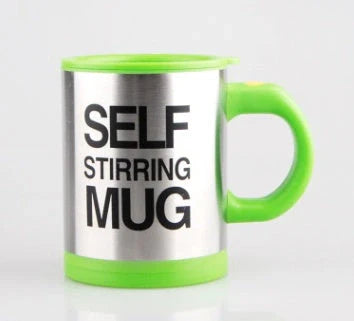 Automatic stirring electric mug in various colours with leak-proof design