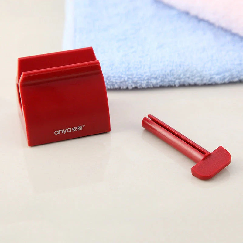 All-in-One Toothpaste Tube Squeezer - Convenient Toiletry Organizer for Bathroom