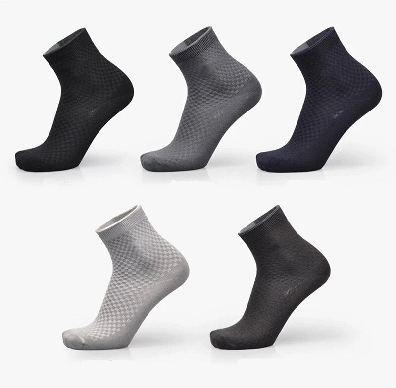 Men's bamboo fibre business socks in various colours for ultimate comfort and style