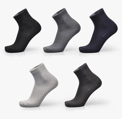 Men's bamboo fibre business socks in various colours for ultimate comfort and style
