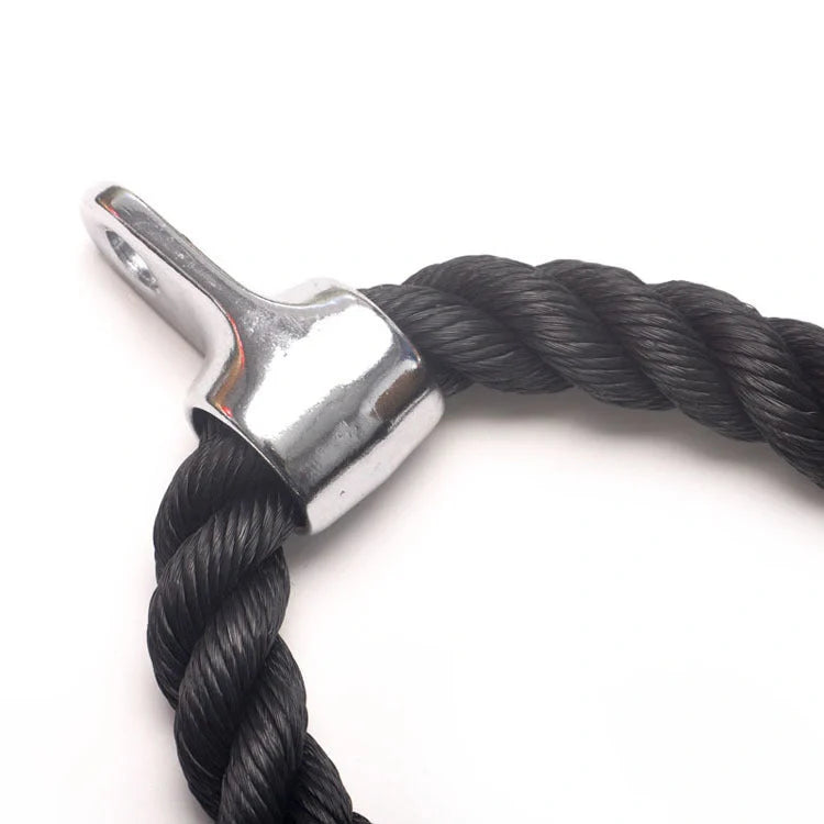 Nylon pull rope fitness equipment with silent pulley and 2.5-metre climbing rope
