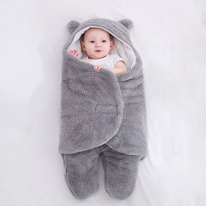 Cozy and soft baby sleeping bag in various colors for newborns and infants up to 9 months old