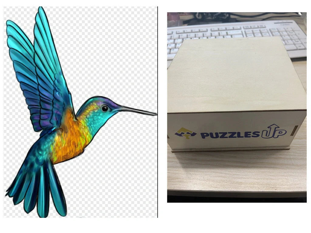 A3 Animal Wooden Puzzle with Box - Premium quality, vibrant animal designs, perfect for family fun