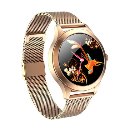 Chivo KW10Pro women's smart watch with fine steel strap and ultra-thin dial