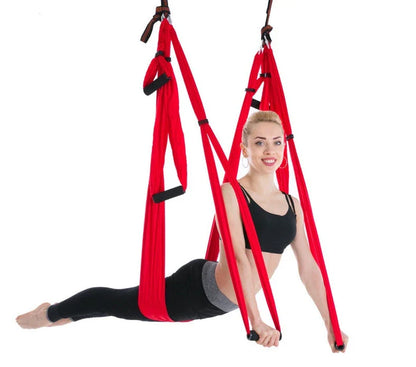 Premium Anti-Gravity Yoga Hammock for Aerial Dance and Fitness - Smooth Rotation, High-Strength Nylon Fabric, Versatile Design