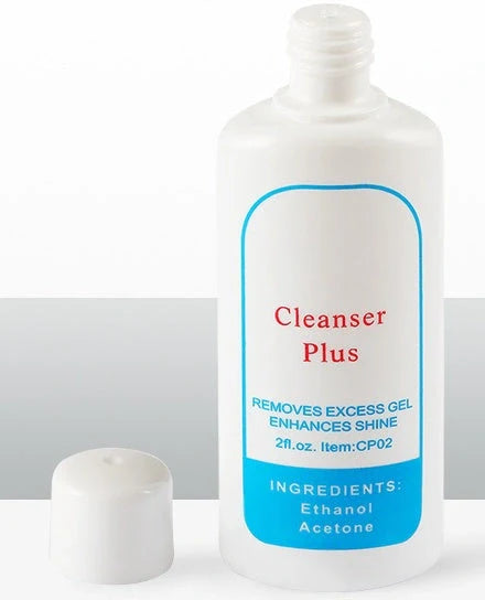 Premium Gel Polish Cleanser for removing leftover gel and enhancing nail shine, suitable for professional or home use in the UK.