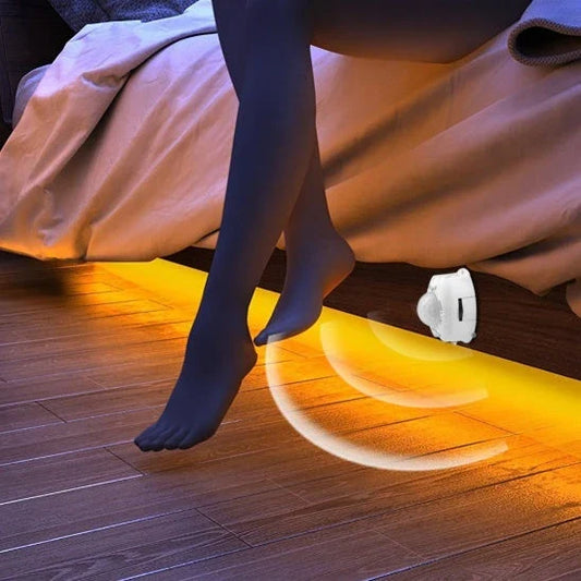 Automated Smart LED Light Strip with Motion Sensor - Customizable Lighting for Your Home