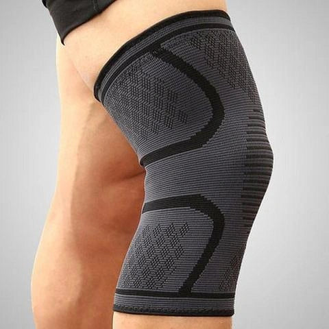 Anti-slip breathable knee support in various colours for joint health
