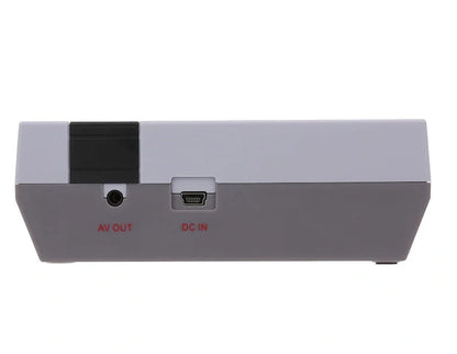 620 classic games console with two joysticks for shared gaming experiences
