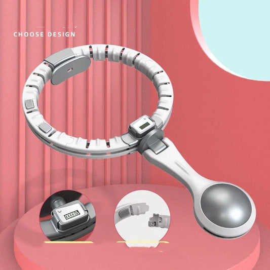 Smart Counting Hoop with adjustable sections for fitness and weight loss