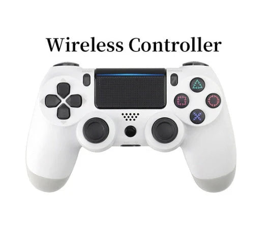Ergonomic PS4 wireless controller with precise controls, responsive touchpad, and customizable design for an immersive gaming experience