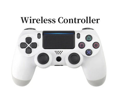 Ergonomic PS4 wireless controller with precise controls, responsive touchpad, and customizable design for an immersive gaming experience