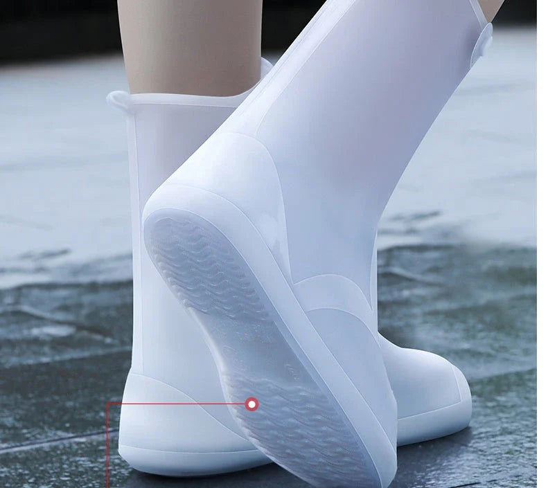 Rugged waterproof overshoes in various colours, perfect for British outdoor adventures in any weather