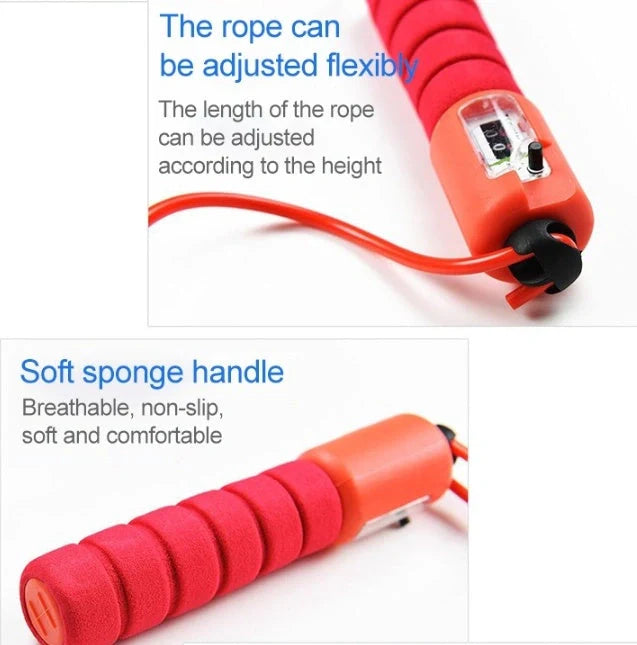 Premium Jump Rope with Built-in Counter for effective fitness tracking