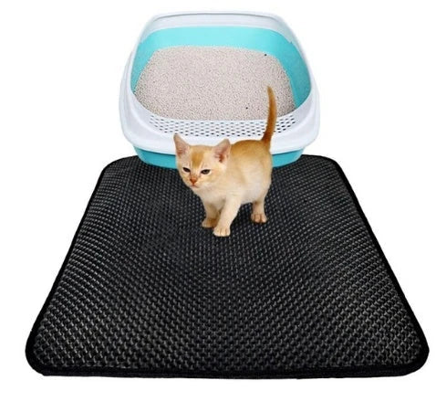 Premium cat litter mats with innovative trapping technology to keep your home clean and tidy