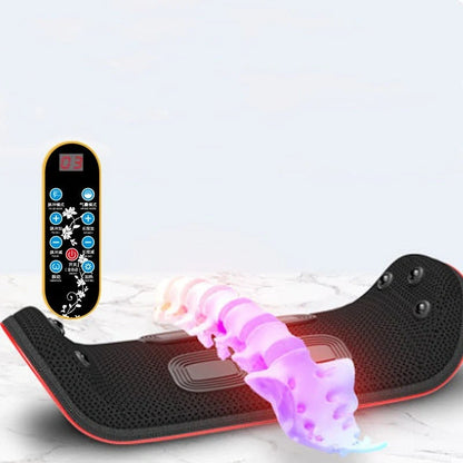 Electric Lumbar Traction Device with adjustable settings for heat and massage