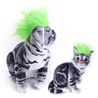 Adjustable dog wig in various colours for pet cosplay and photography