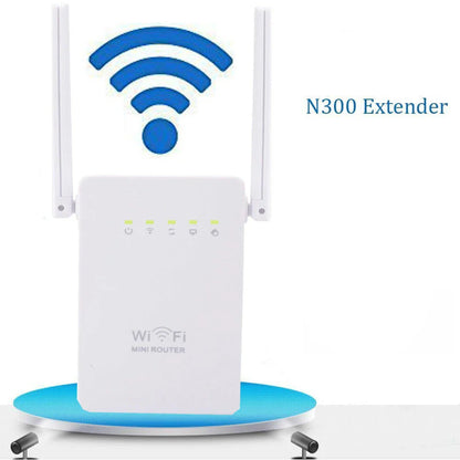 Dual-Band Wireless Repeater with Ethernet Port - Expand your home network with this premium connectivity solution